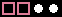 Black/White Symbols On Colour