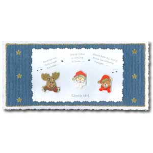 Santa Idol Card