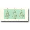 Click To View Product Information On Triple Gold Trees Christmas Card