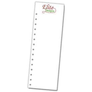 Laminated Thread Sorter Card (Blank)