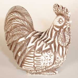 Cockerel Magnetic Needleholder (Ivory)