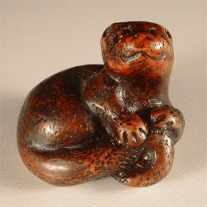 Otter Magnetic Needleholder (Mahogany)