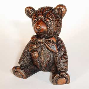 Teddy Magnetic Needleholder (Mahogany)