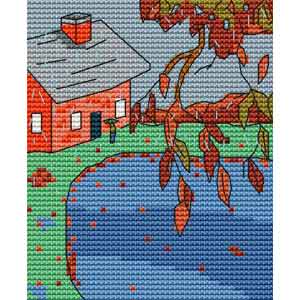 Autumn Cross Stitch Kit