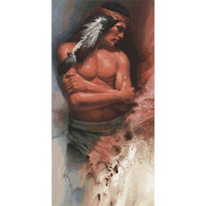 Brave Spirit Cross Stitch Chart Only