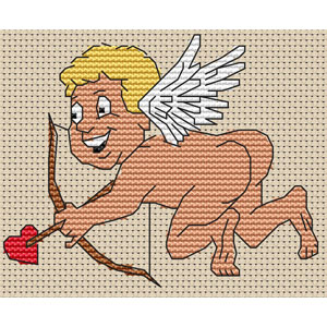 Cupid 2 Cross Stitch Kit