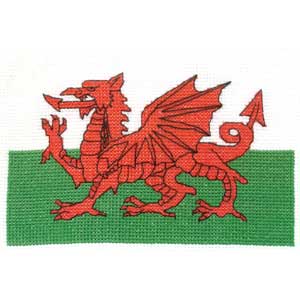 Wales Flag Cross Stitch Kit