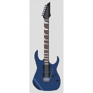 Ibanez Guitar Cross Stitch Kit