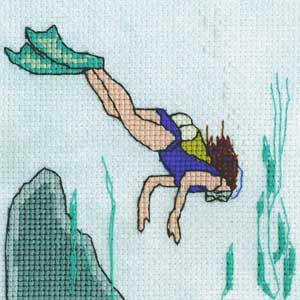 Into The Deep Cross Stitch Kit