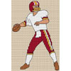 Click To View Product Information On Quarterback 1 Cross Stitch Kit