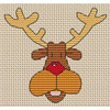 Click To View Product Information On Reindeer Cross Stitch Kit