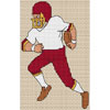 Click To View Product Information On Running Back 1 Cross Stitch Kit