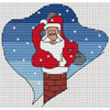 Click To View Product Information On Santa Stuck in Chimney 2 Cross Stitch Kit