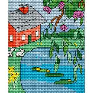 Spring Cross Stitch Kit
