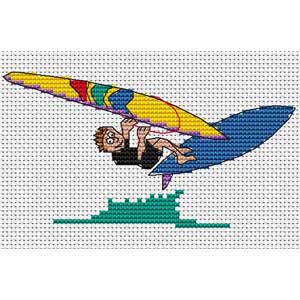 Windsurfer 2 Cross Stitch Kit