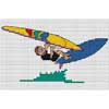 Click To View Product Information On Windsurfer 2 Cross Stitch Kit
