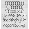 Click To View Product Information On Digital Font Chart