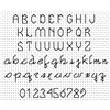 Click To View Product Information On Joined Up Backstitch Font Chart (Small)