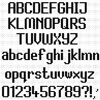 Click To View Product Information On Modern Font Chart