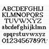 Click To View Product Information On Times Font Chart