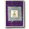 Gold Tree Christmas Card