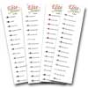 Laminated Thread Sorter Cards (Pre-printed)
