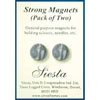 Strong Magnets (Pack of Two)